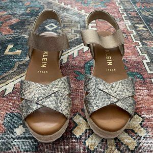 Anne Klein espadrille wedge sandal